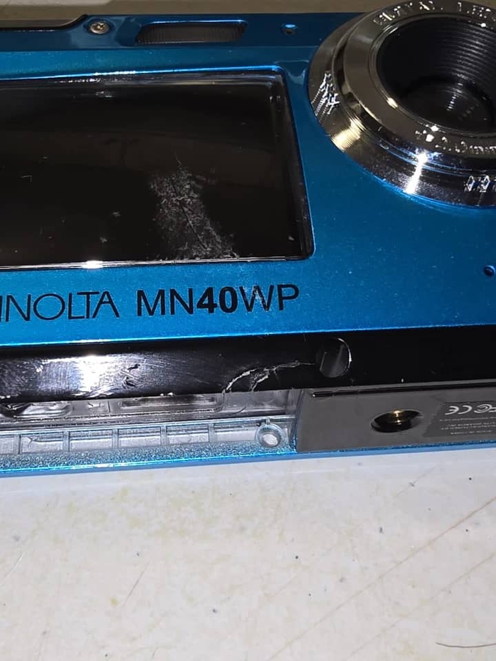 Minolta MN40WP-R Digital Cameras Red New Body Only