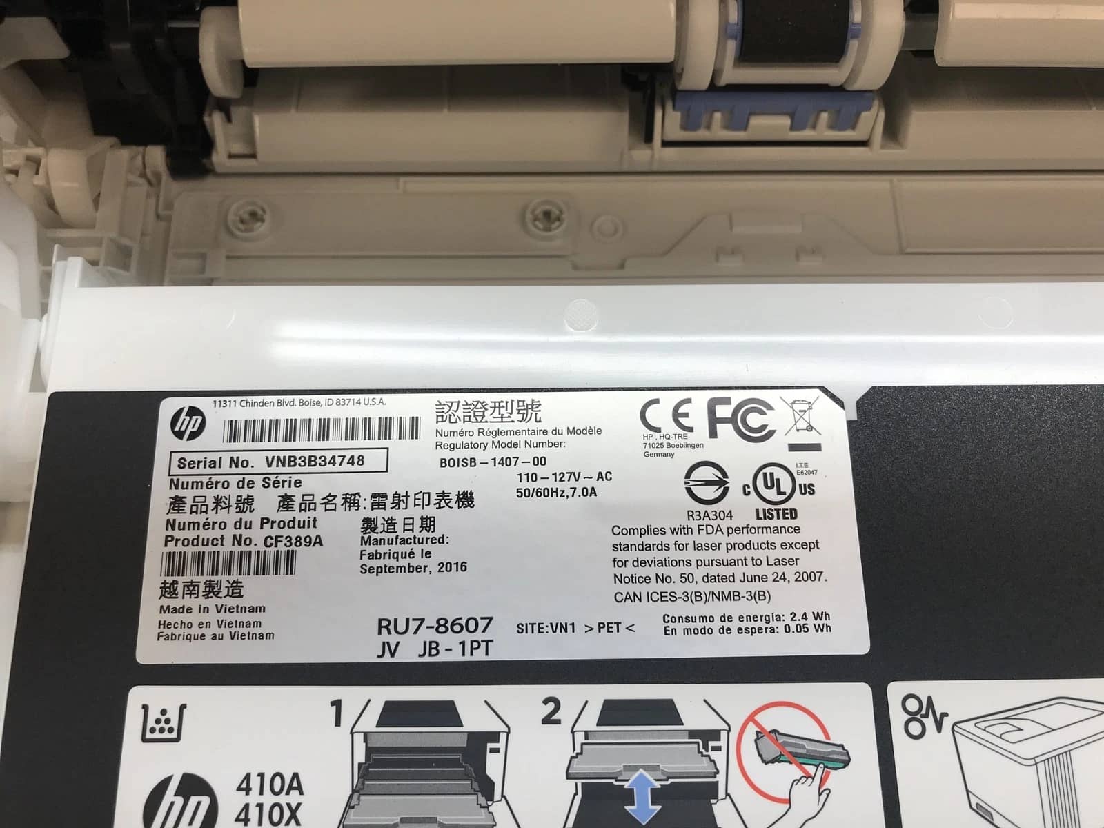 HP Color LaserJet Pro M452dn CF389A Printers Used - Good