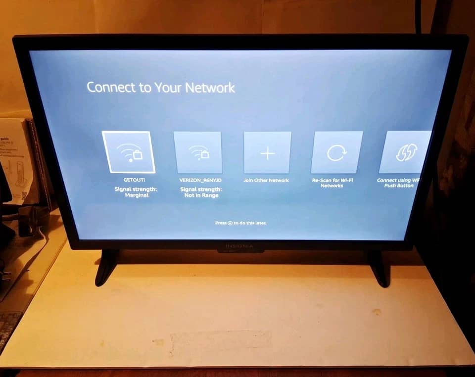 Insignia class f20 series TVs