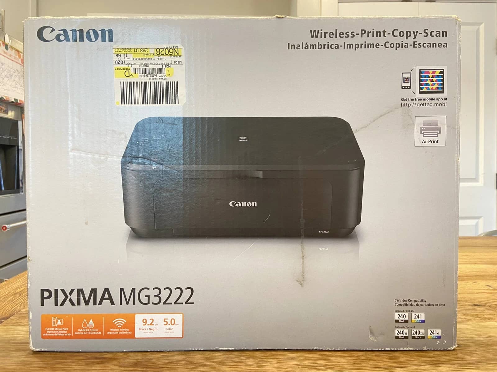 Canon Pixma MG3222 Printers New