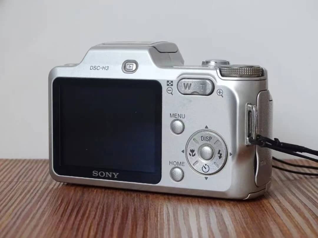 Sony Cyber-shot DSC-H3 Digital Cameras Black Used - Good Body Only