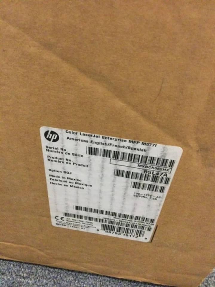 HP LaserJet Enterprise M577f Printers Used - Good
