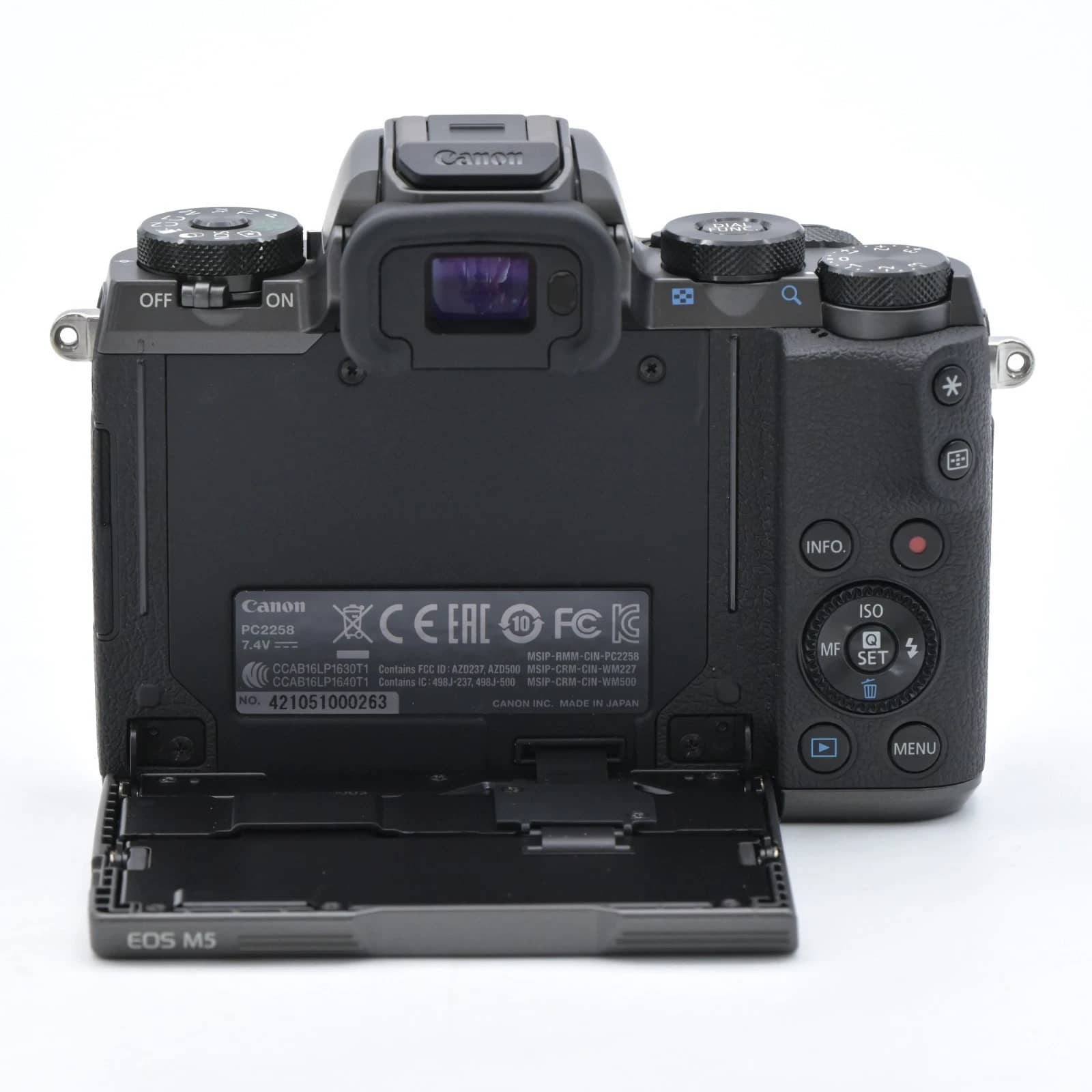 Canon EOS M5 Digital Cameras Black Refurbished - Good w/ 15-45mm Kit
