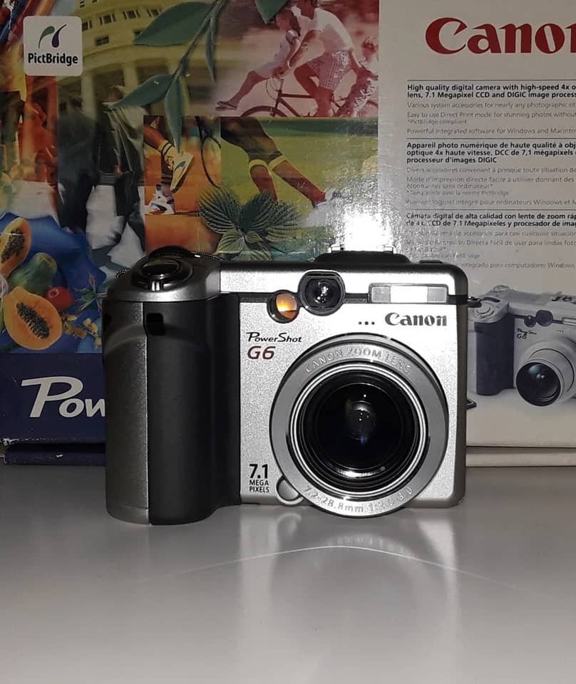 Canon PowerShot G6 Digital Cameras Silver Open-Box Excellent Body Only