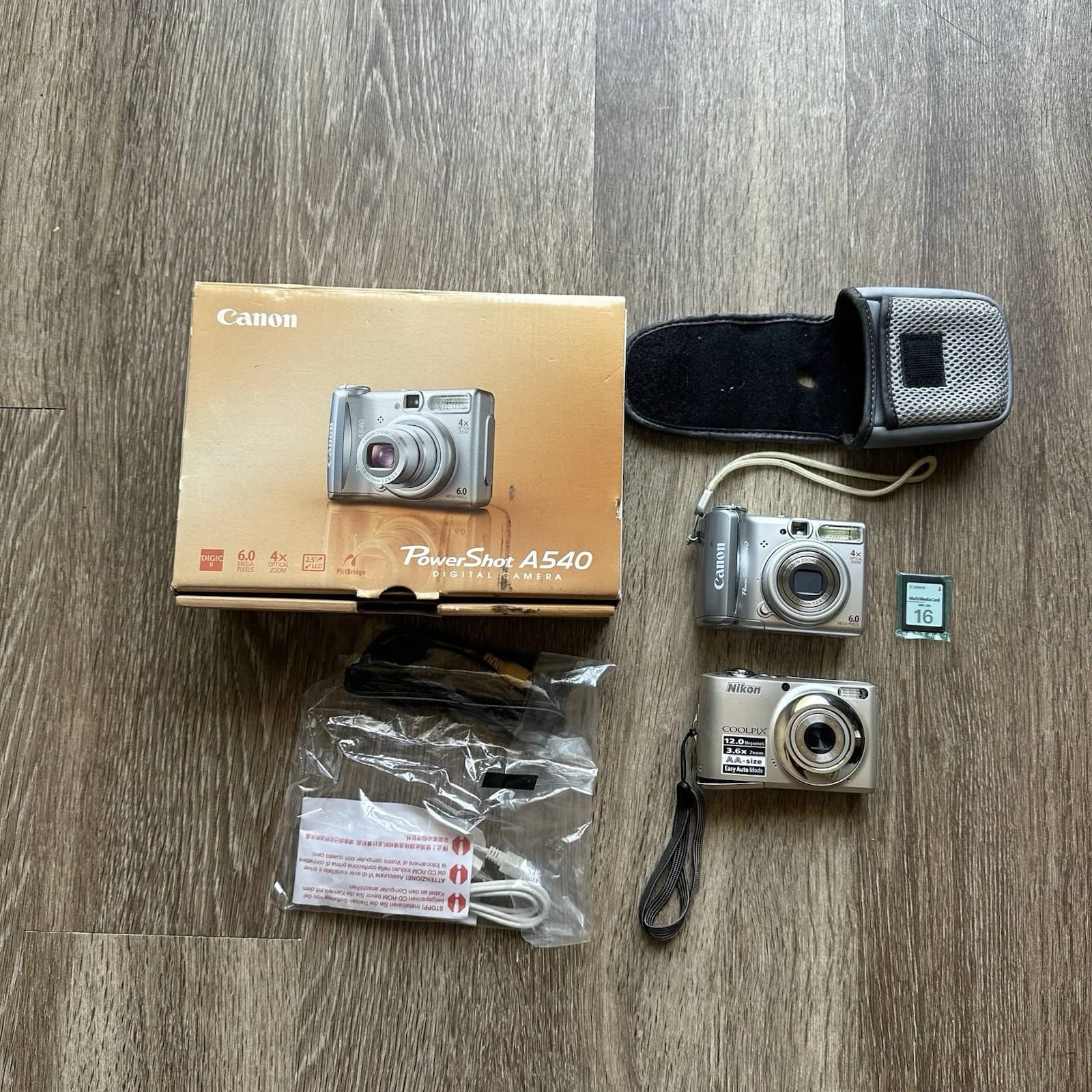 Canon PowerShot A540 Digital Cameras Silver New Body Only