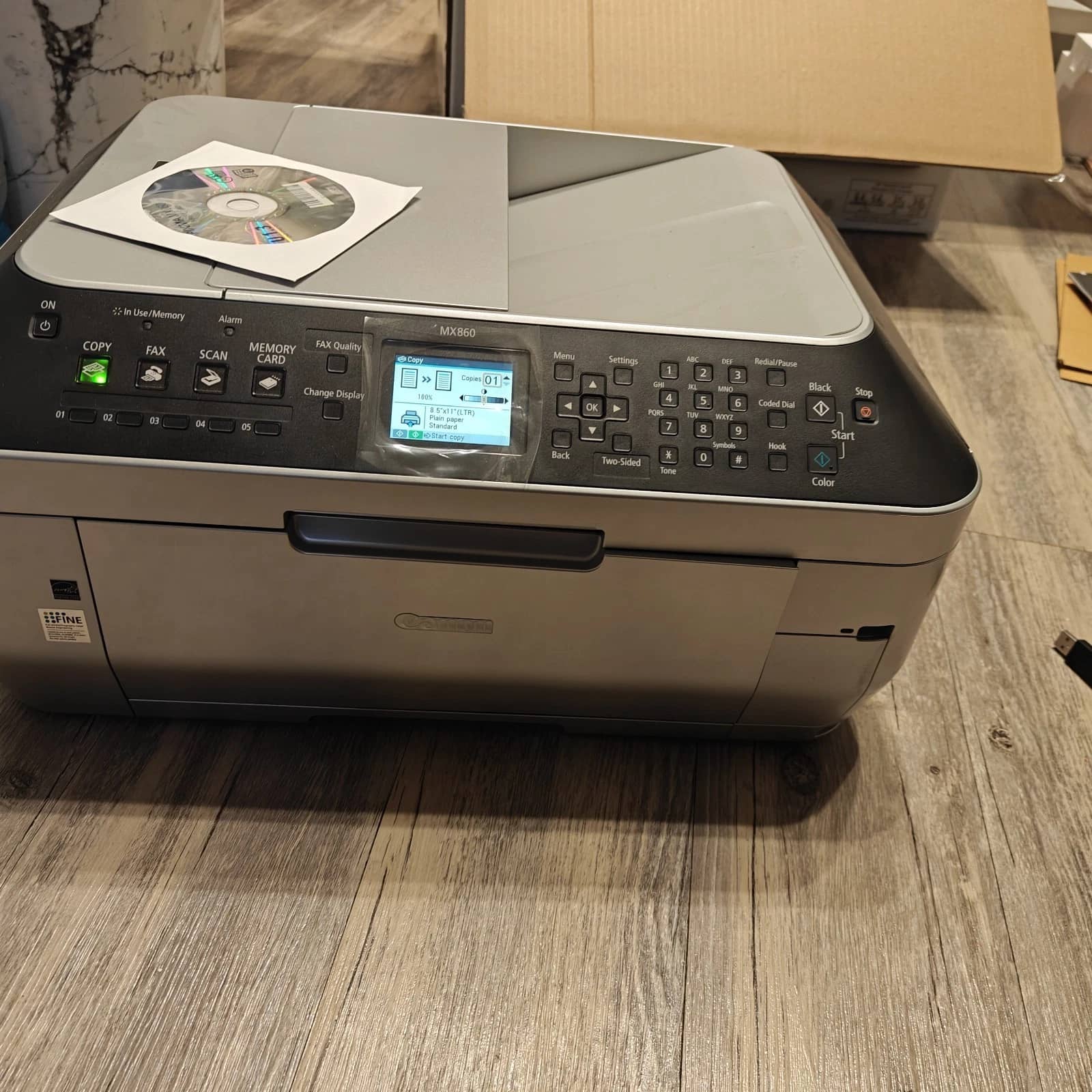 Canon PIXMA MX860 Printers New
