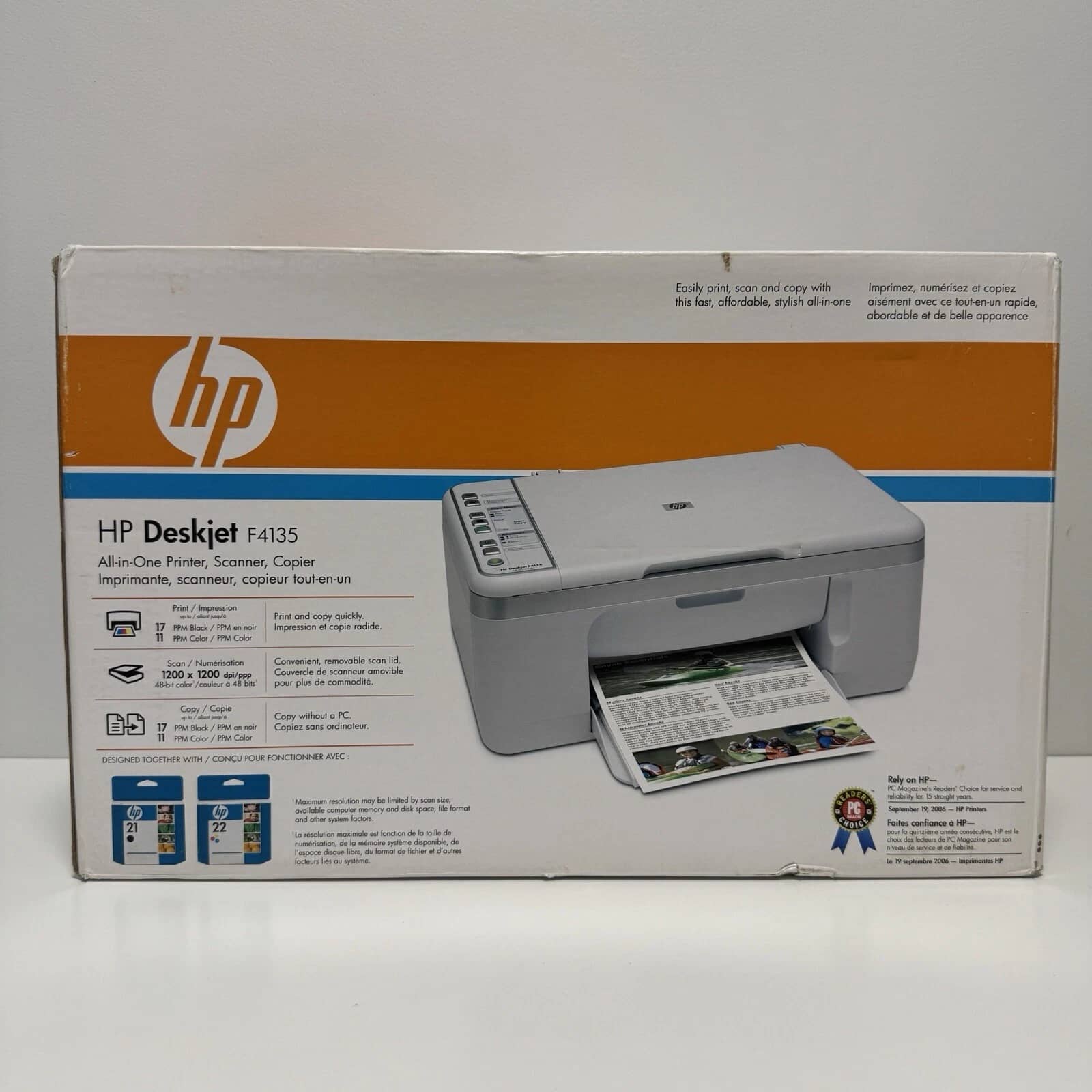 HP Deskjet F4135 Printers Open-Box Excellent