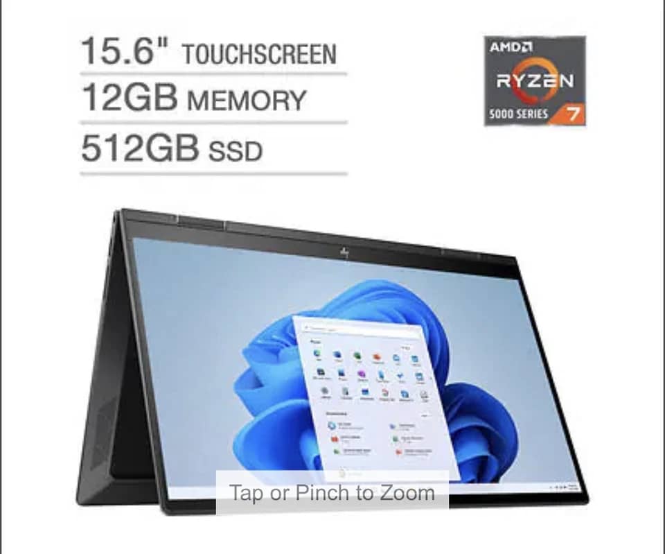 HP Envy x360 15 Computers