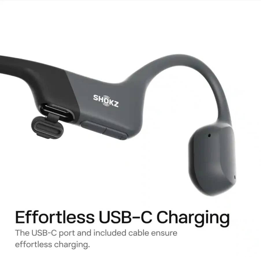 Shokz OpenRun Mini S803 Headphones & Earbuds Black Open-Box Excellent