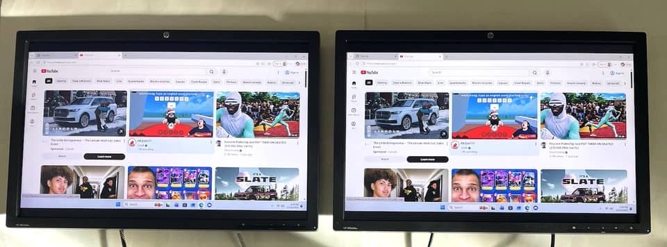 HP ZR2440w Monitors
