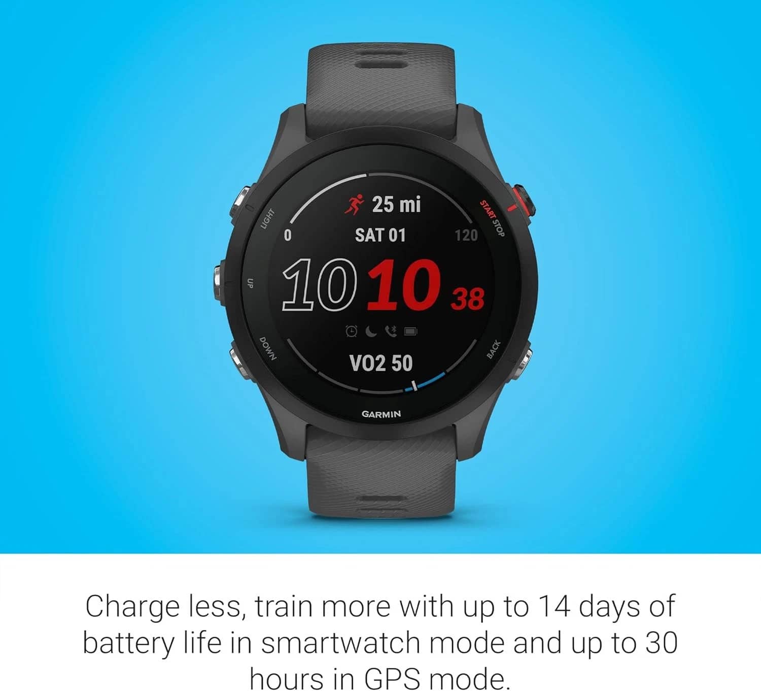 Garmin Forerunner 255 Smartwatches Blue 46mm New