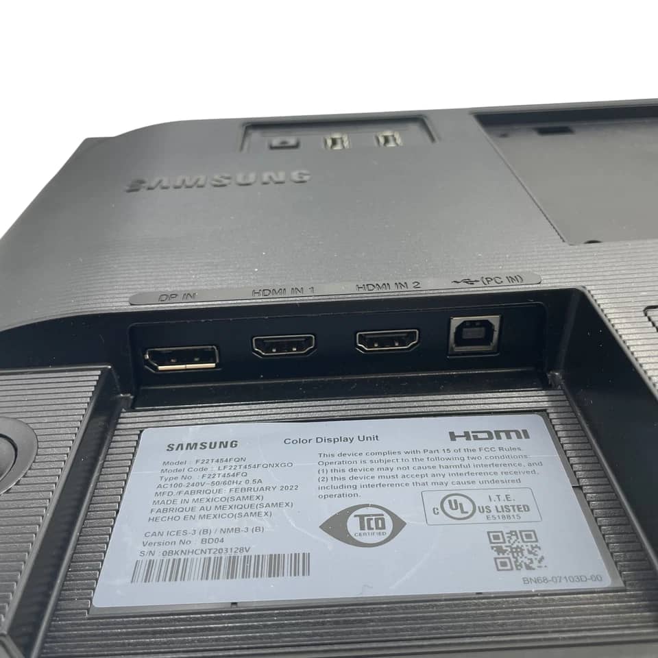 Samsung F22T454FQN Monitors