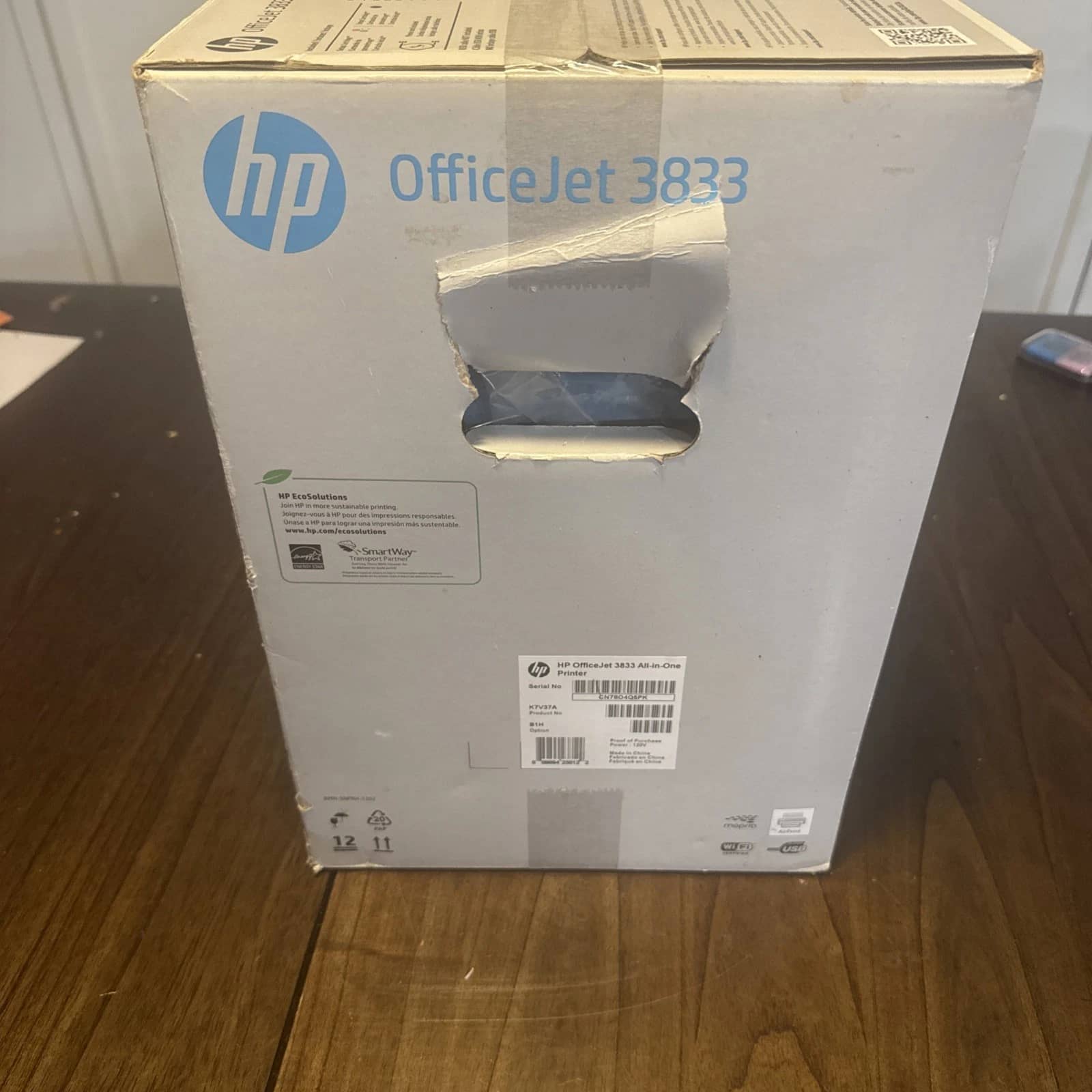 HP Officejet Printer 3833 Printers New