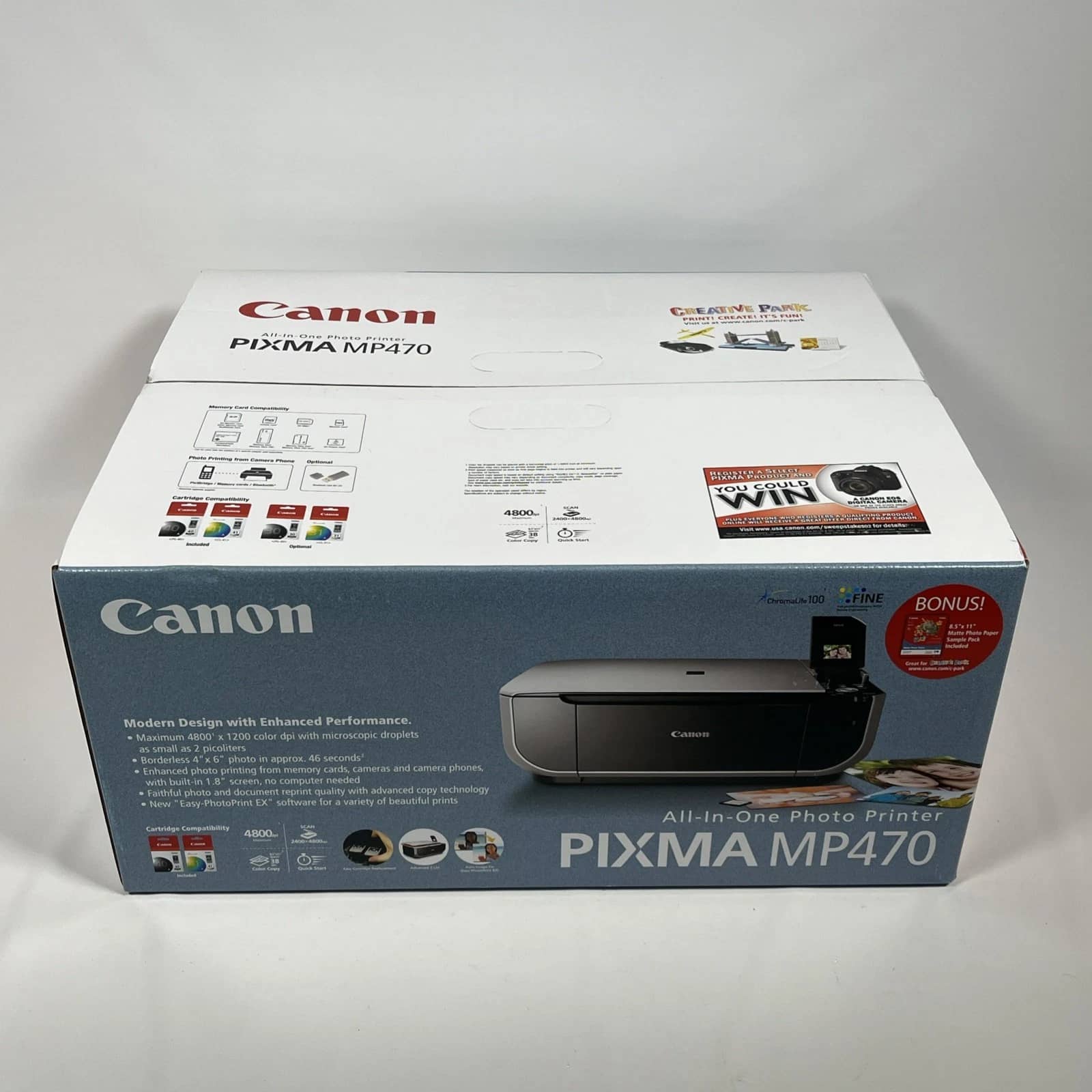 Canon PIXMA MP470 Printers Open-Box Excellent