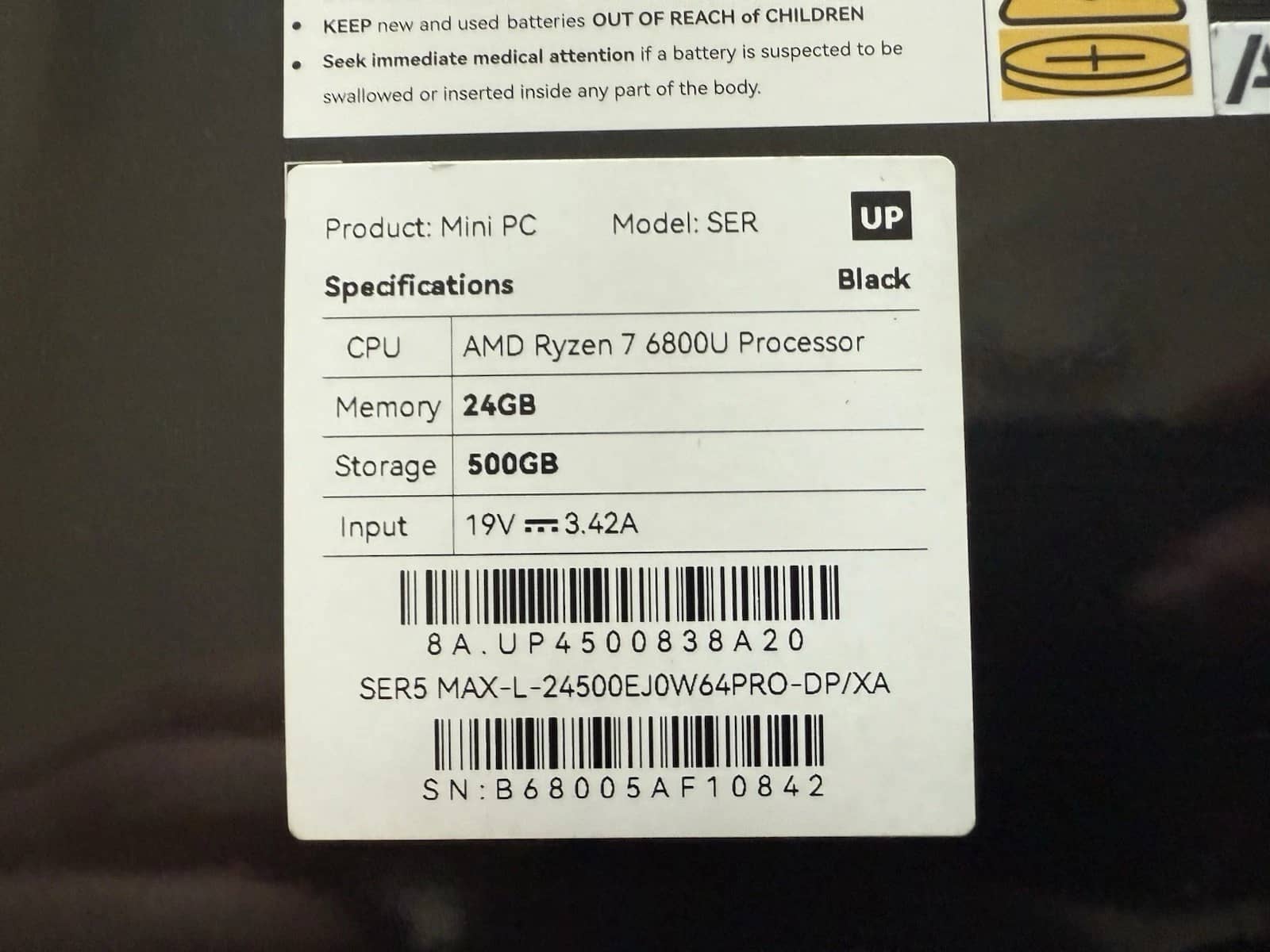 Beelink SER5 Computers New