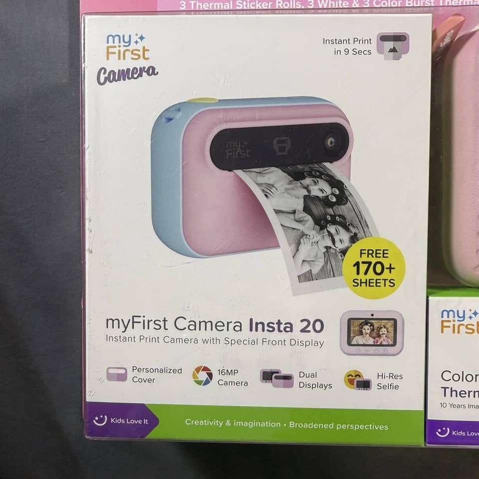 myFirst Camera Insta 20 Digital Cameras Blue New Body Only