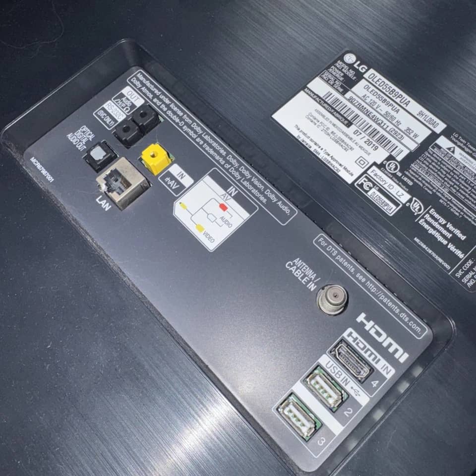LG oled55b9 TVs