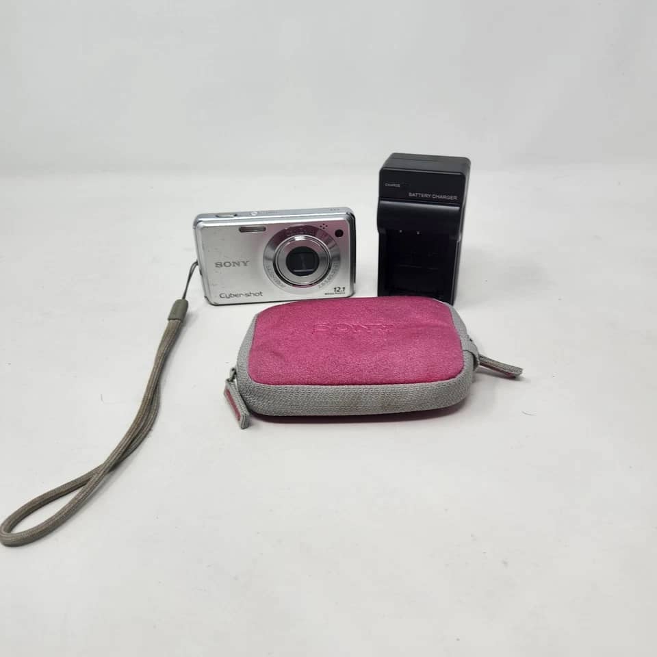 Sony DSC W220 Digital Cameras pink New Body Only