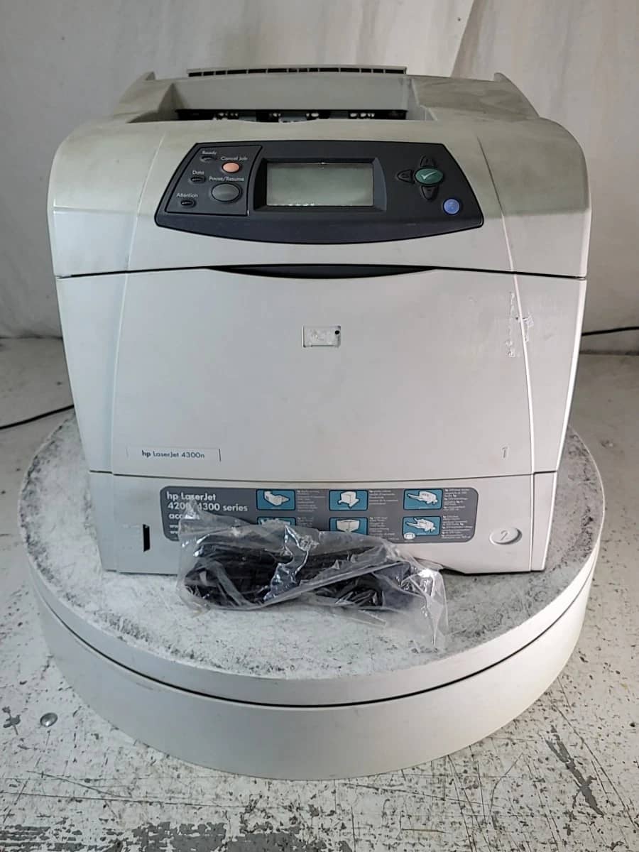 HP LaserJet 4300n Printers Refurbished - Excellent