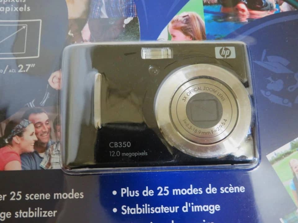 HP cb350 Digital Cameras Black New Body Only