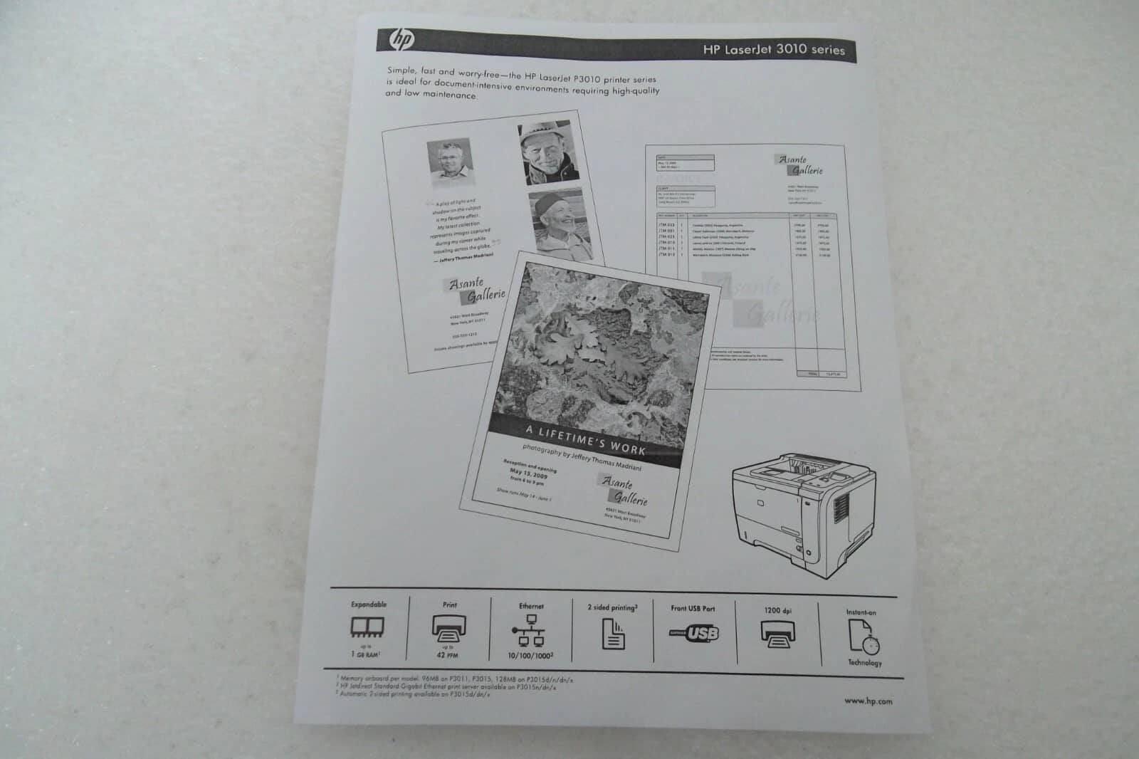 HP P3015, P3015dn Printers Used - Good