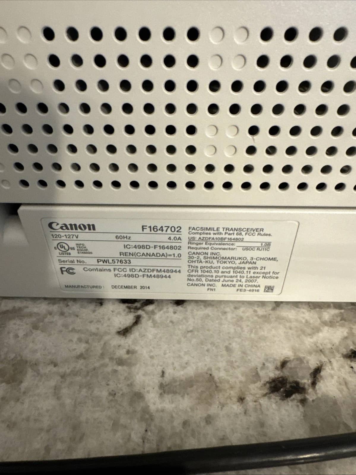 Canon Imageclass Mf8280Cw Printers Used - Good