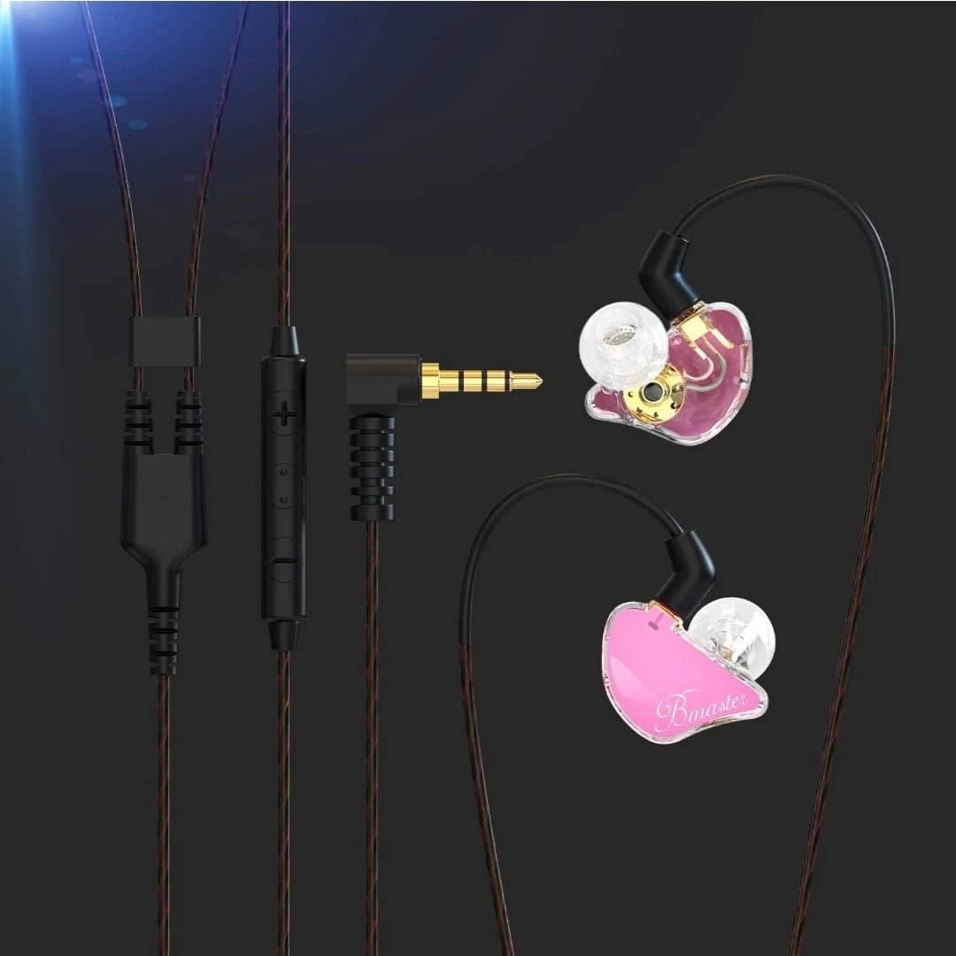 BASN Bmaster-Pink Headphones & Earbuds New