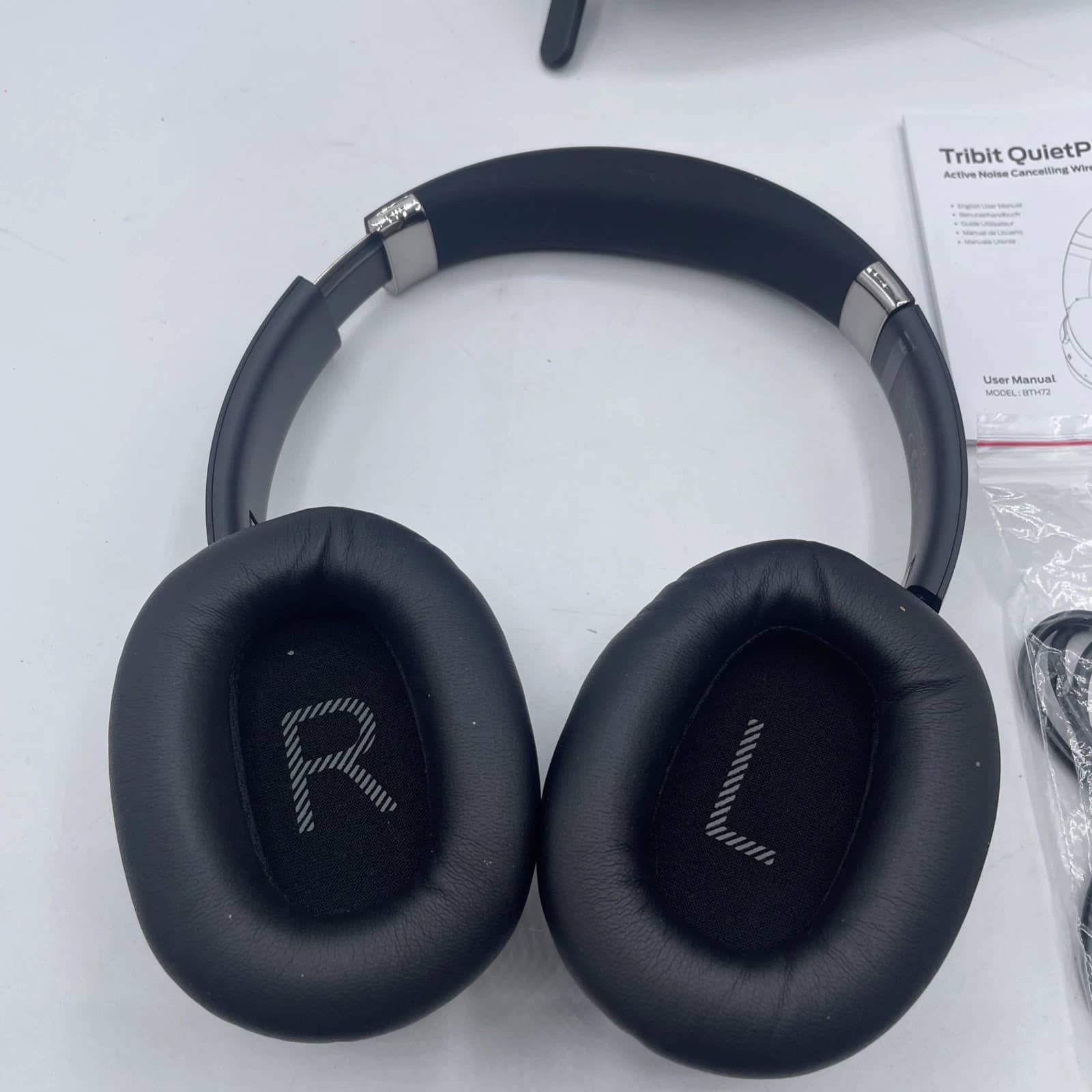 Tribit QuietPlus 81 Headphones & Earbuds Black New