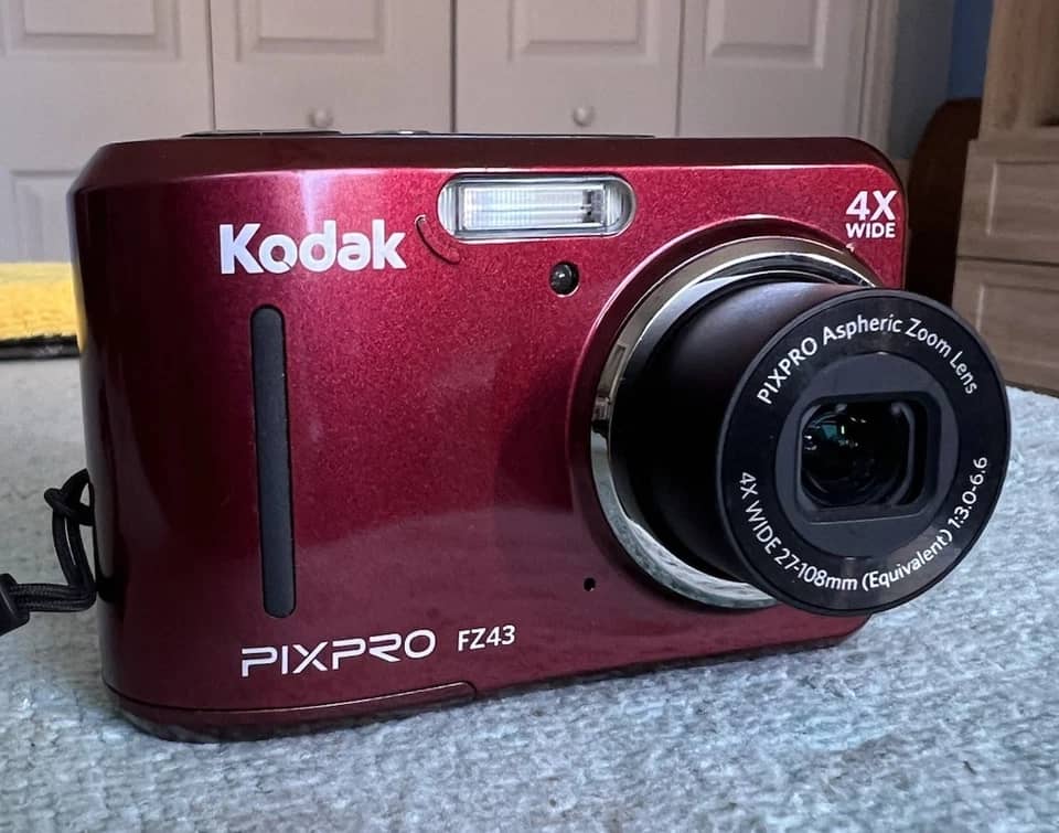 Kodak PIXPRO Fz43 Digital Cameras Black New Body Only