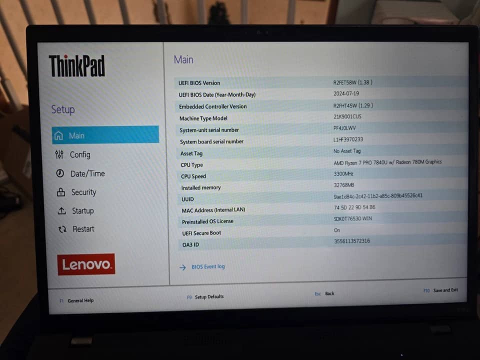 Lenovo ThinkPad P16s Gen 4 Computers
