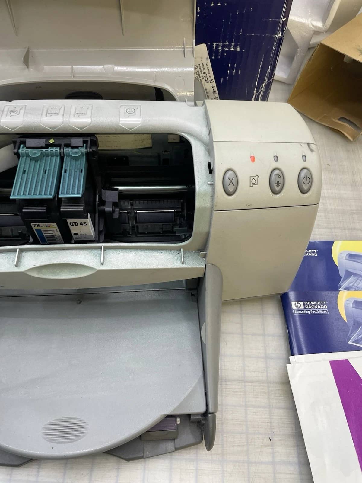 HP 970Cse Printers For parts or not working