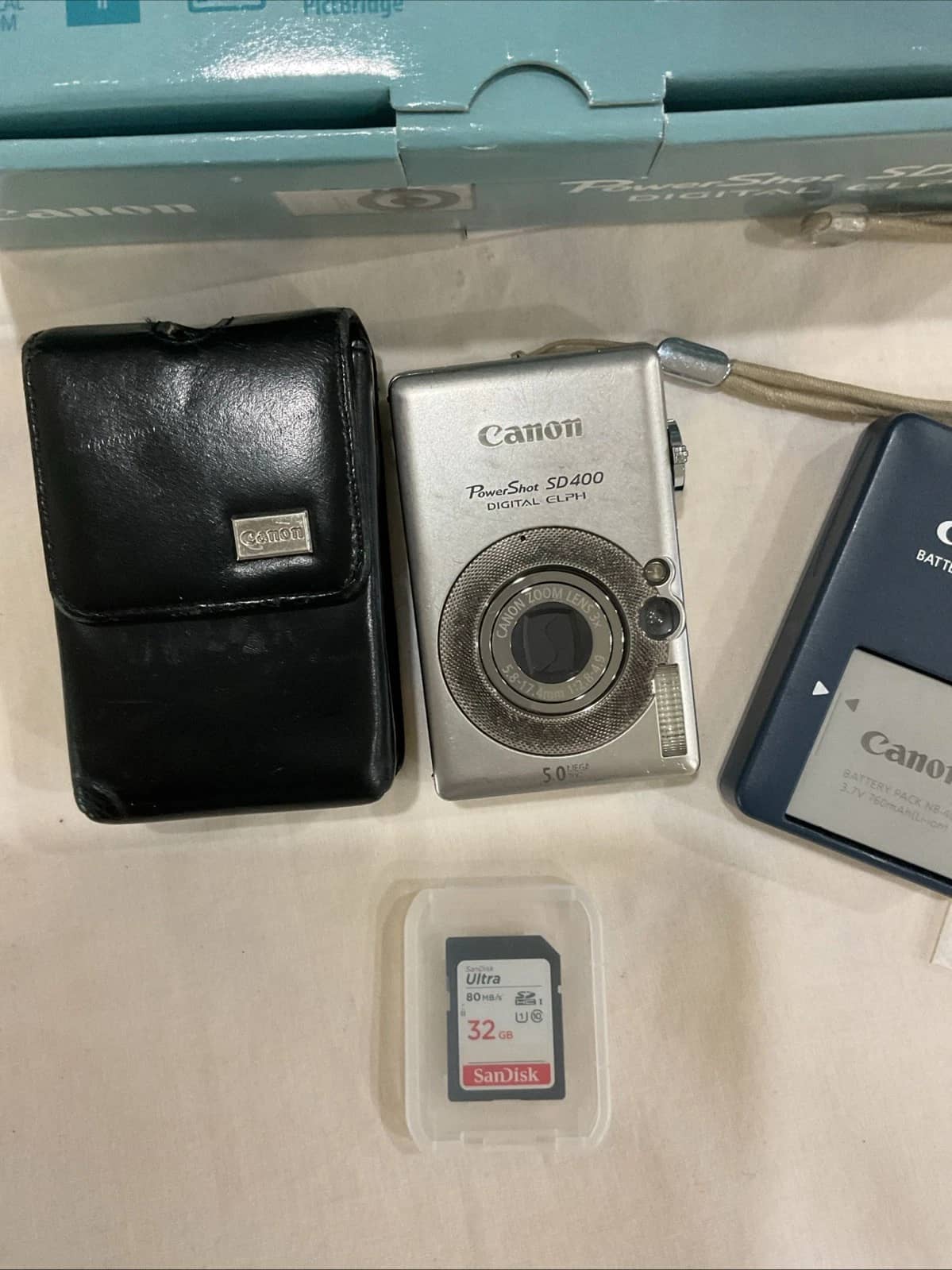 Canon PowerShot SD400 Digital Cameras Silver New Body Only