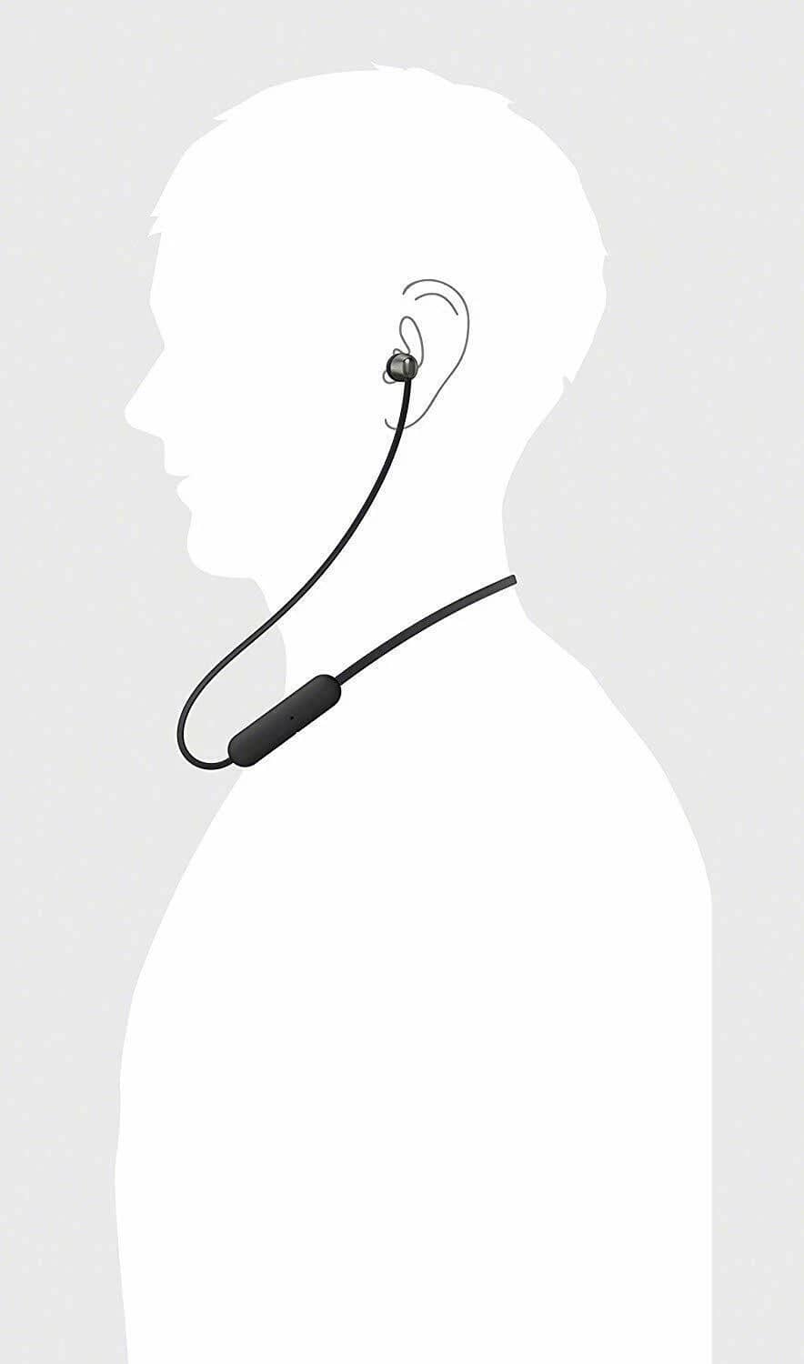 Sony WI-C100 Headphones & Earbuds White New