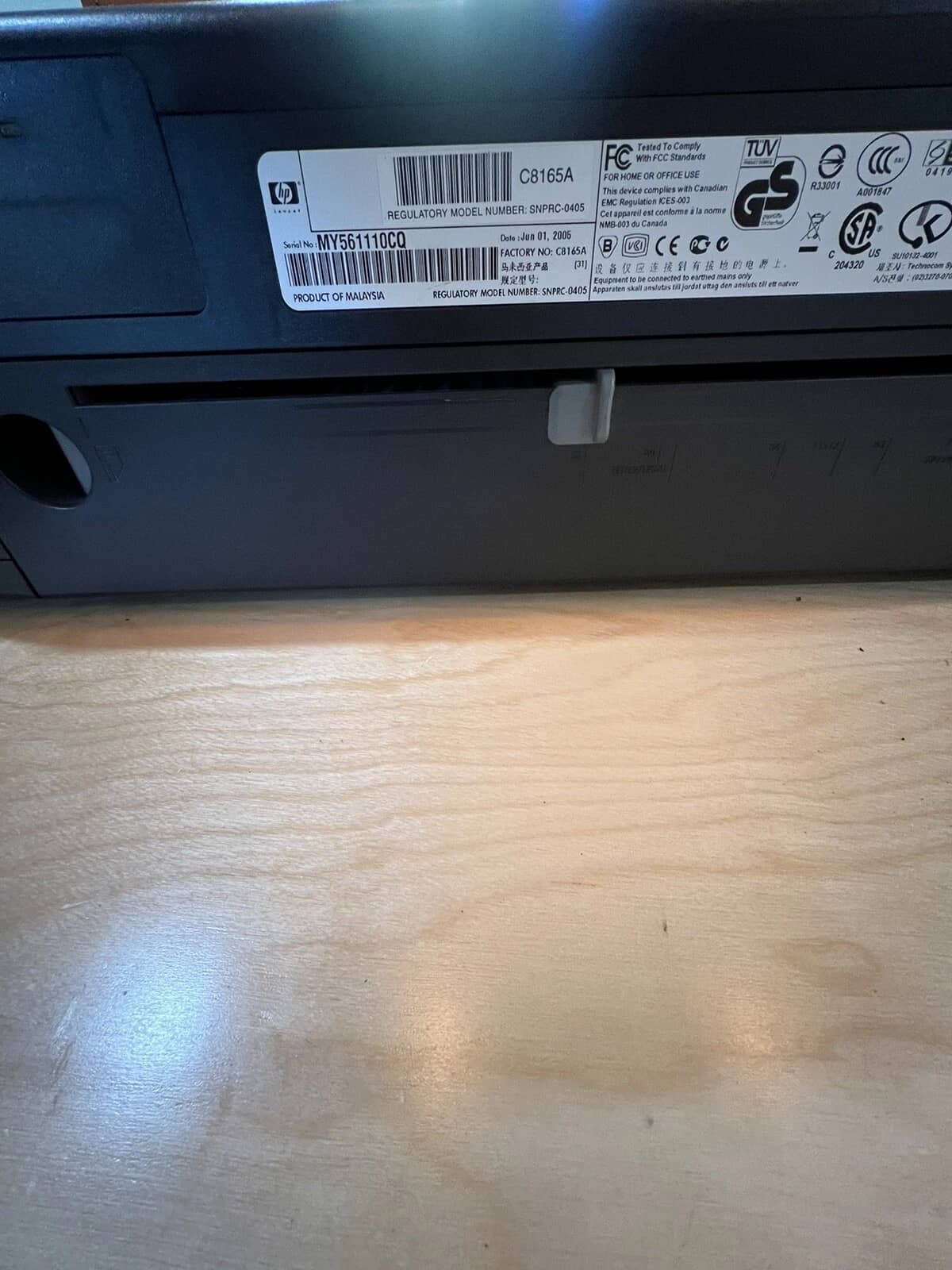 HP Deskjet 9800 - C8165A L Printers For parts or not working