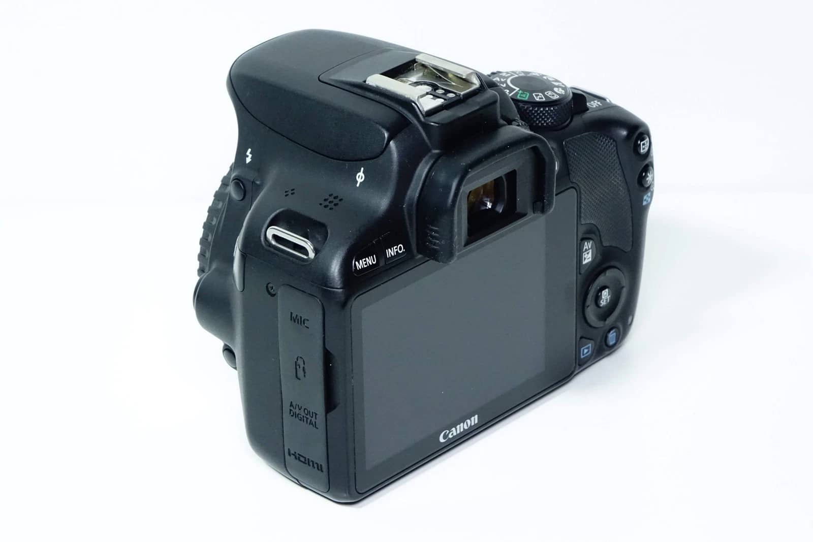 Canon SL1 Digital Cameras Black New 18-55mm + 75-300mm Dual Kit