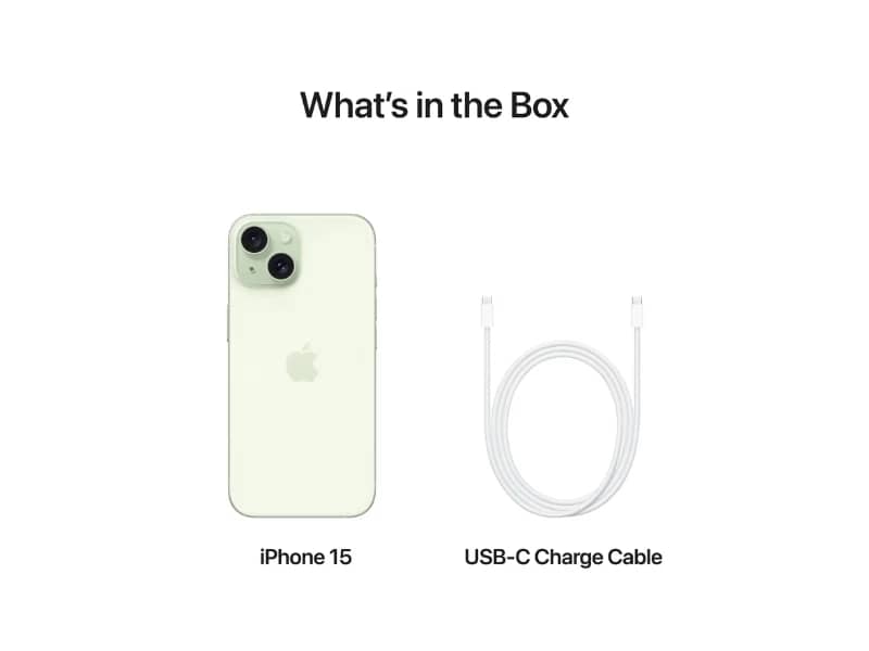 Apple iPhone 15 Cell Phones Green Unlocked 128GB New