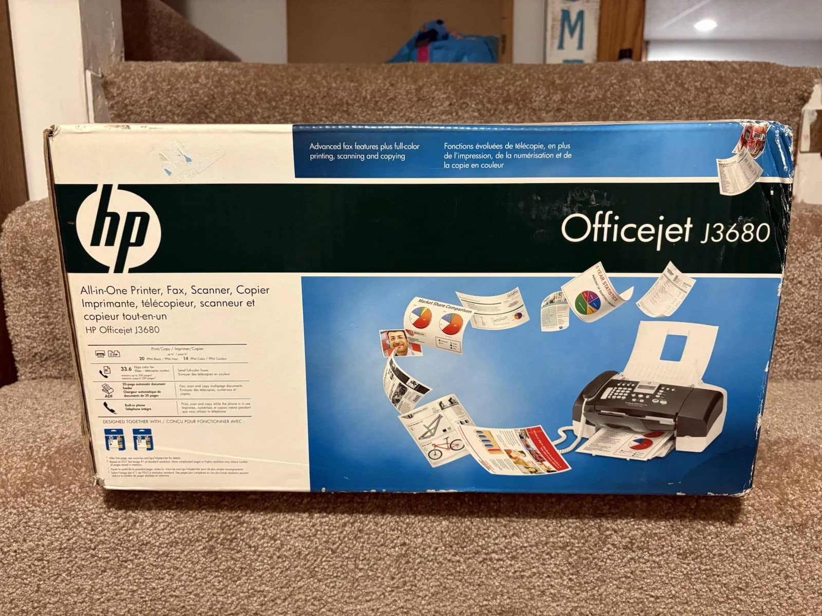 HP Officejet J3680 Printers New