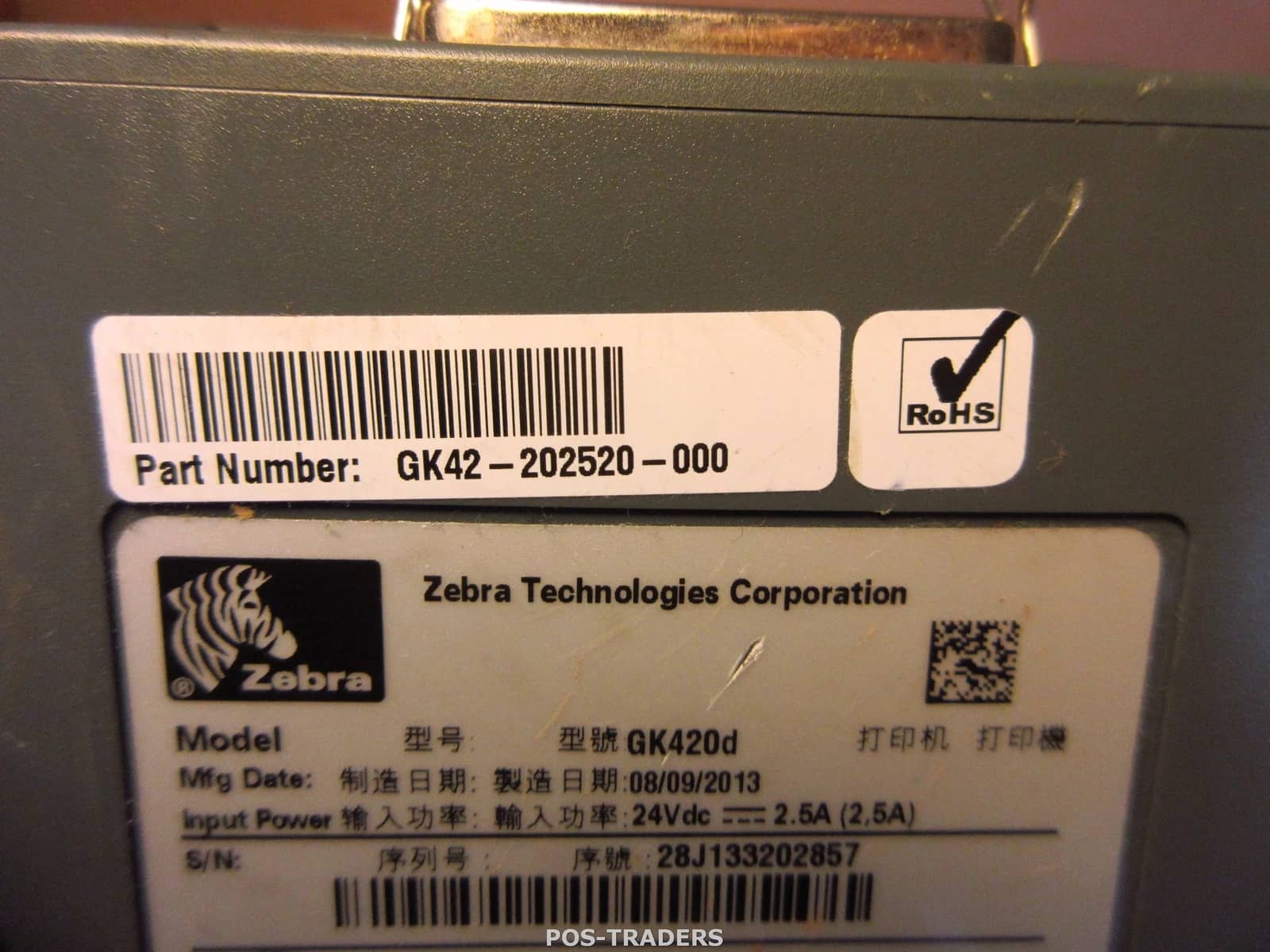 Zebra GK420d-USB Printers New