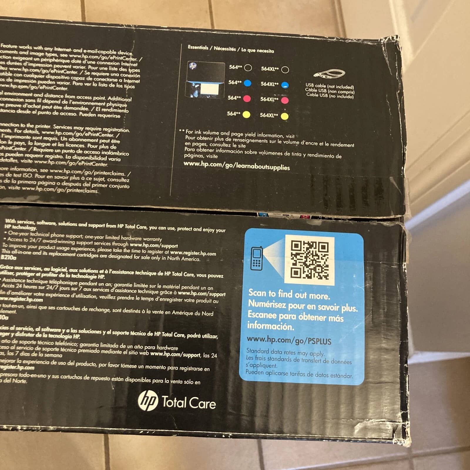 HP Photosmart Plus B210A Printers New