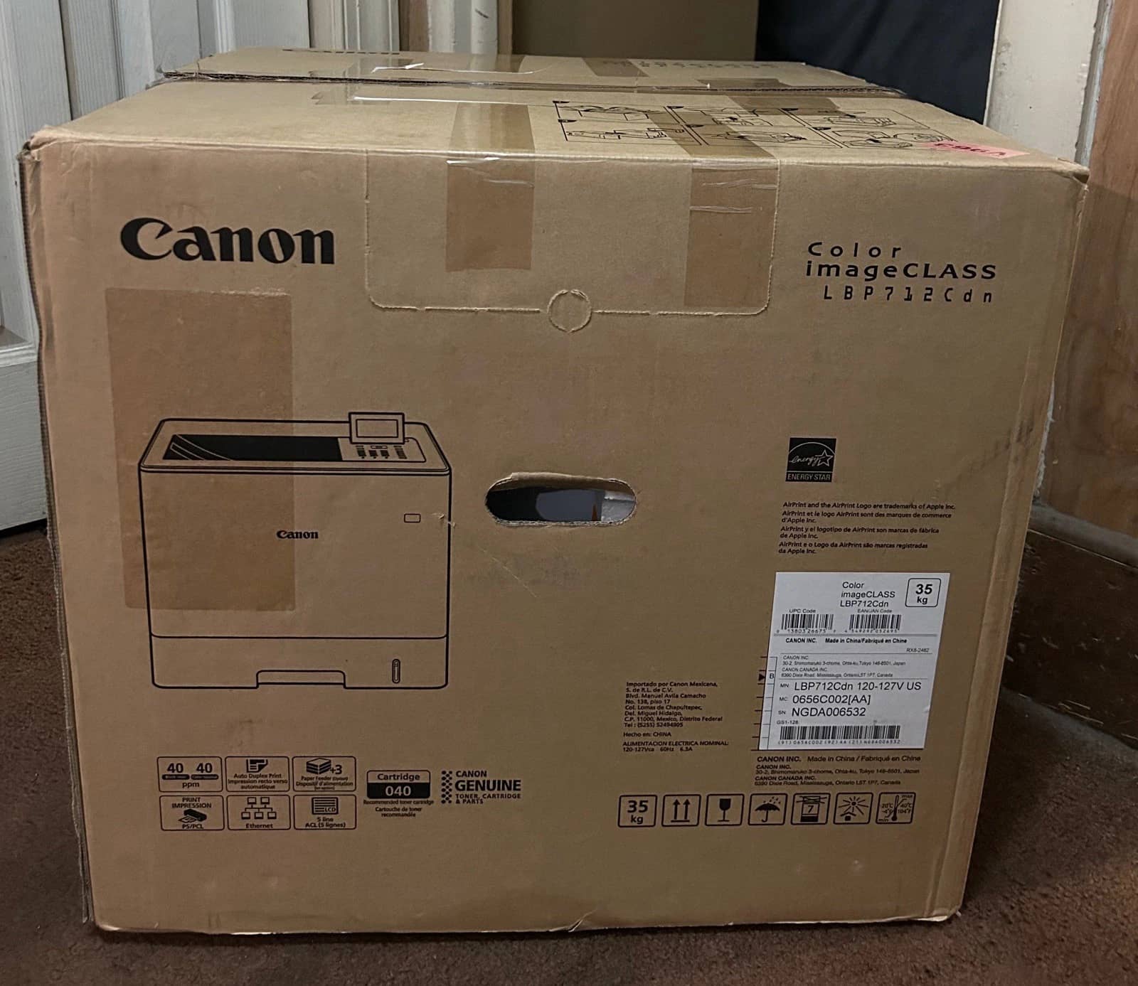 Canon LBP712CDN Printers New
