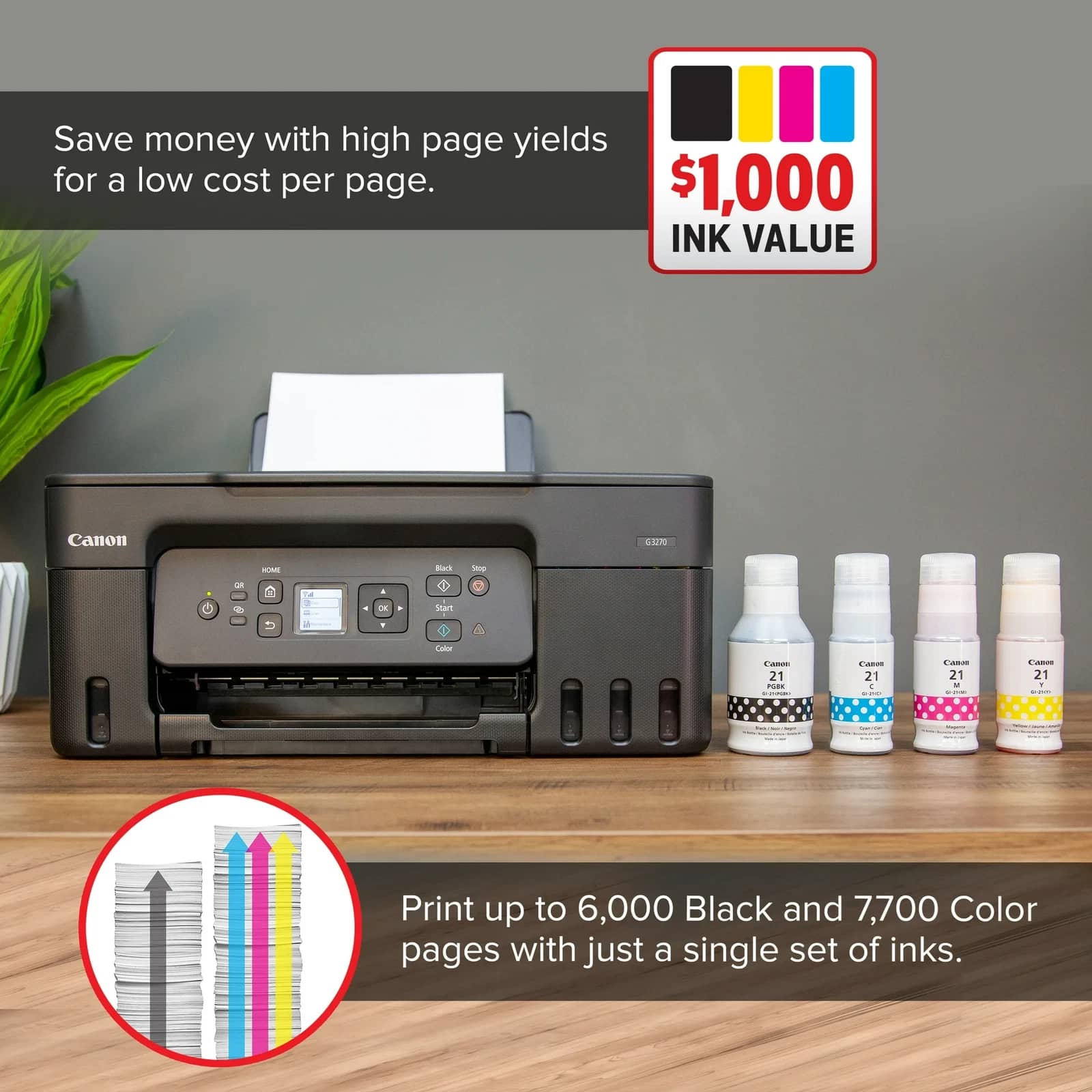 Canon Pixma G3272 Printers New