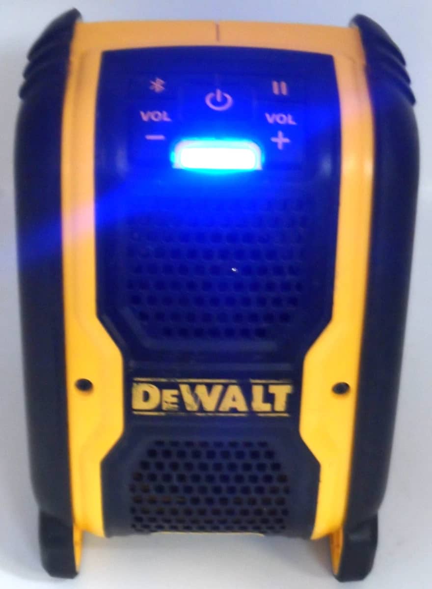 DEWALT DCR006 Portable Bluetooth Speakers Yellow Refurbished - Excellent