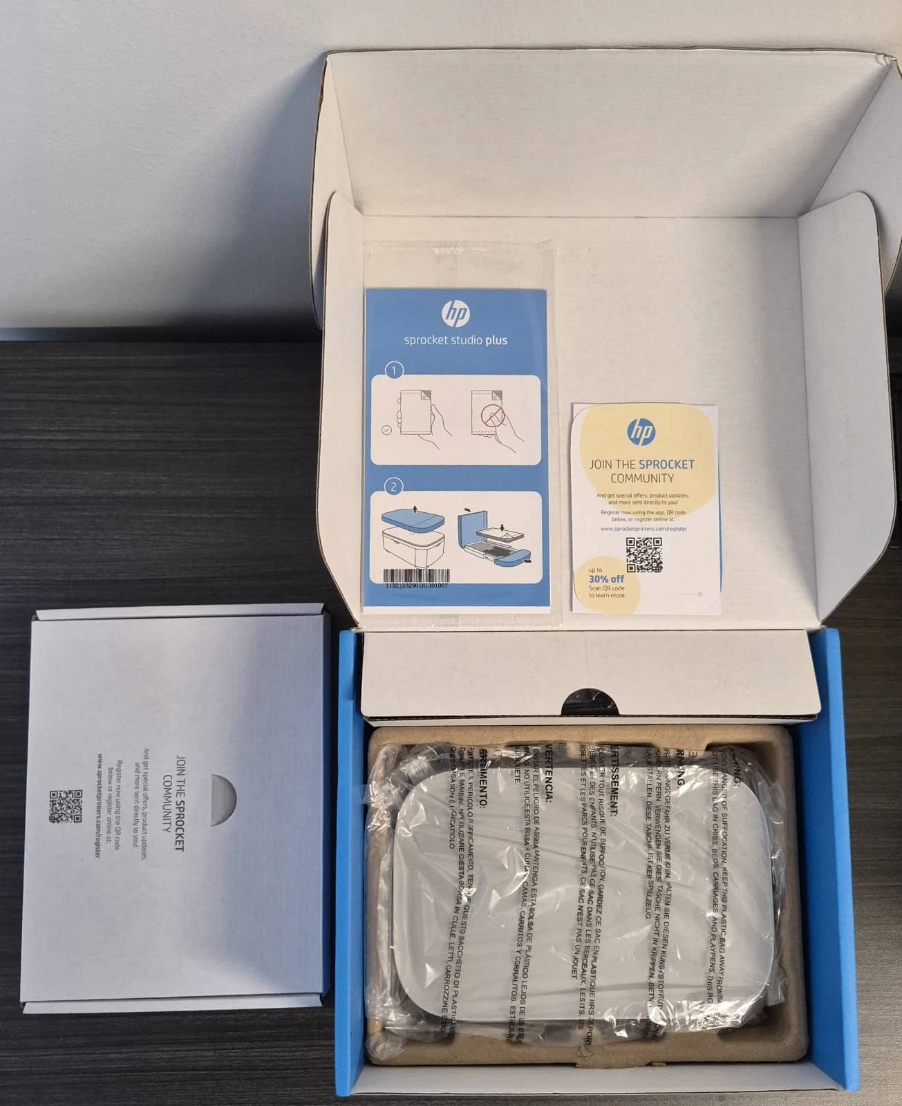 HP Sprocket Studio Plus WiFi Printers New