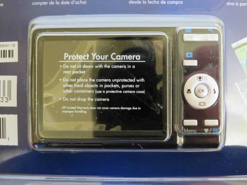 HP cb350 Digital Cameras Black New Body Only