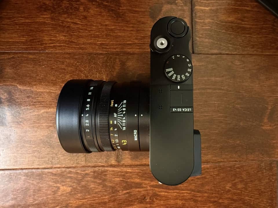 Leica Q3 43 Digital Cameras Black New Body Only