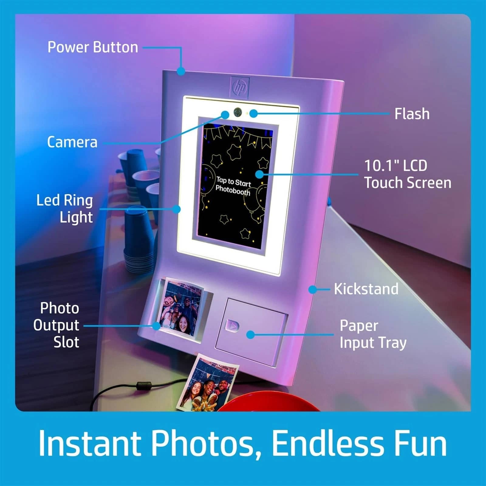 HP Sprocket Photobooth Printers New