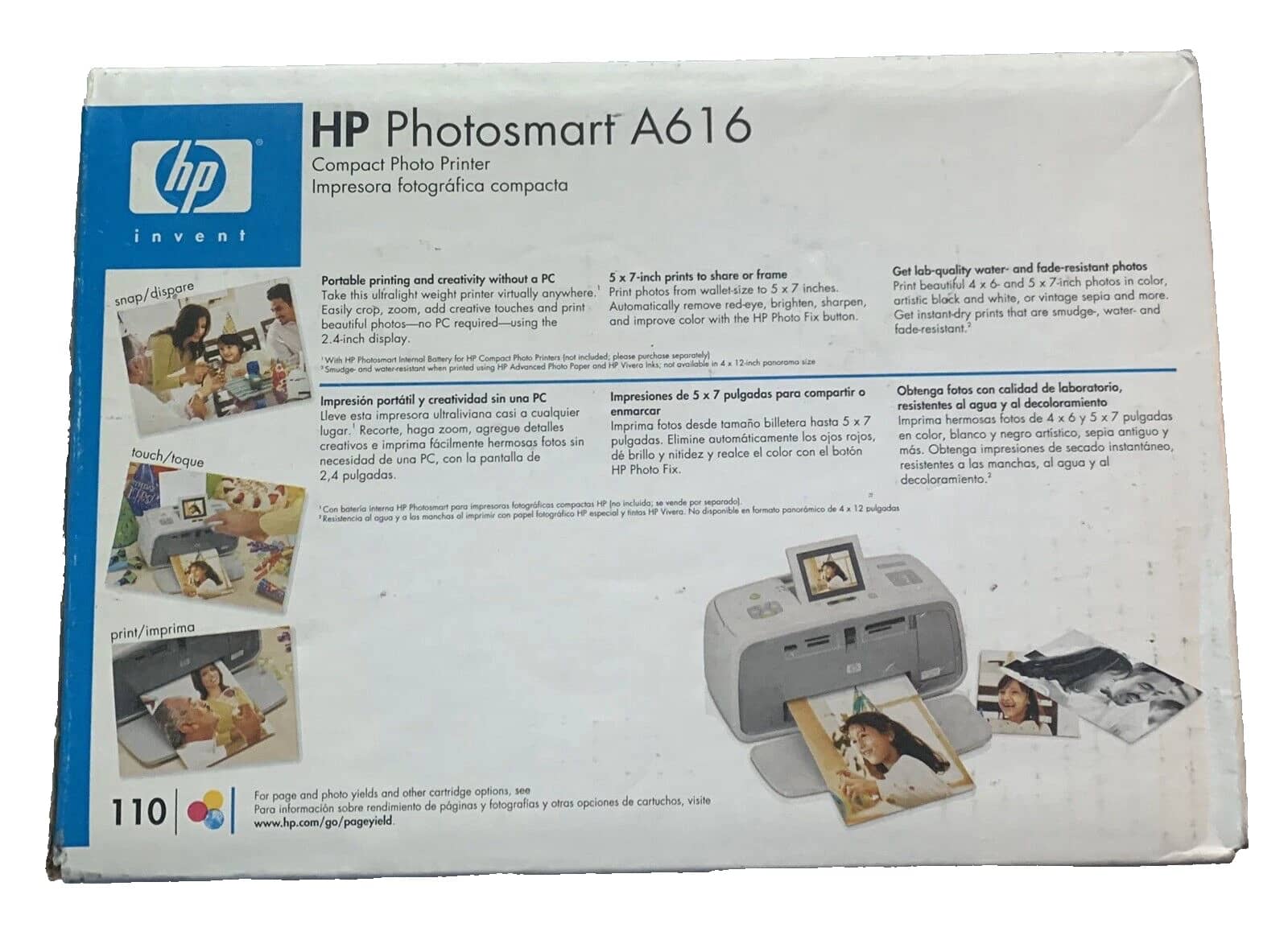 HP A616 Printers Open-Box Excellent