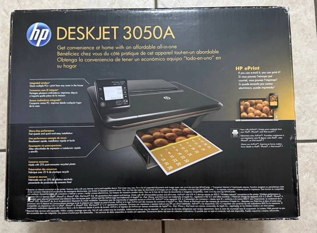 HP Deskjet 3054A Printers New