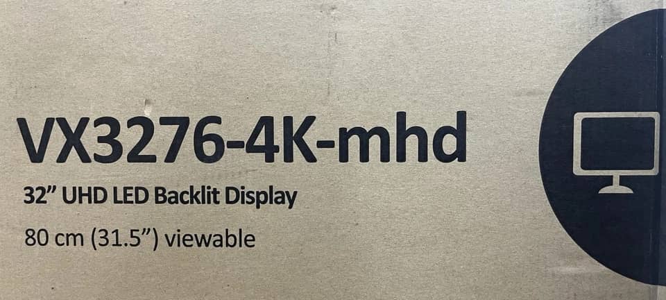ViewSonic VX3276-4K-MHD Monitors