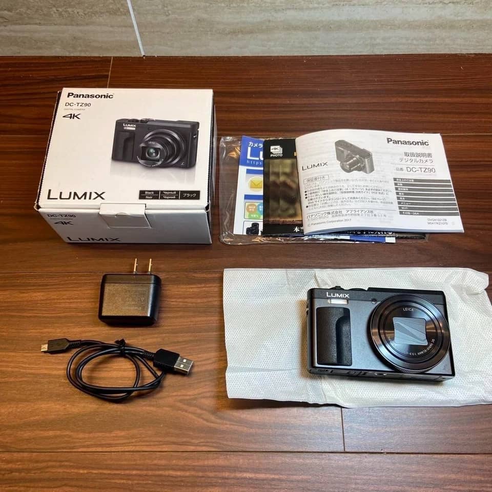 Panasonic LUMIX ZS90 Digital Cameras Silver New Body Only